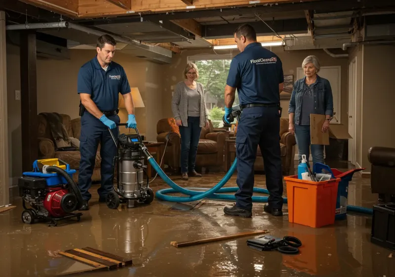 Basement Water Extraction and Removal Techniques process in New Hartford Center, CT