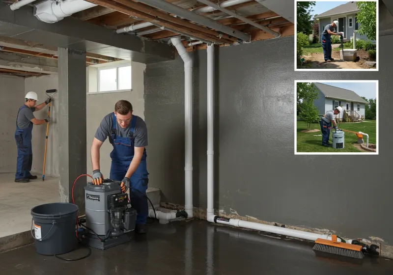 Basement Waterproofing and Flood Prevention process in New Hartford Center, CT